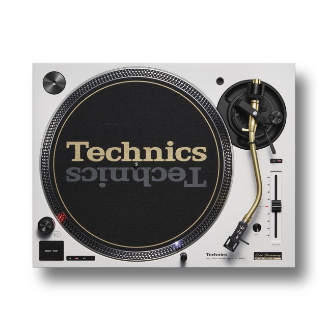 Technics SL-1210 MKII Gold Edition  Turntable, Technics sl 1200, Technics  turntables